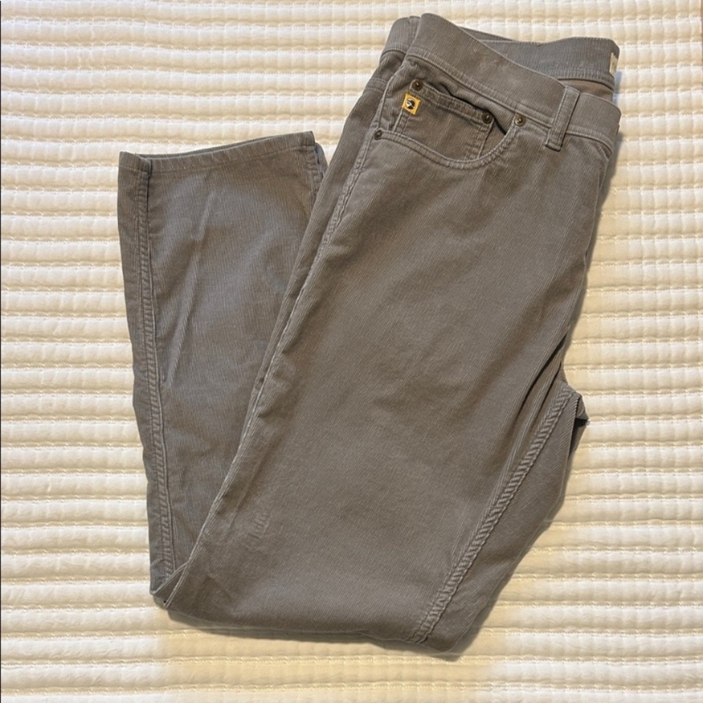 Duck Head Men's Gray Corduroy Pants